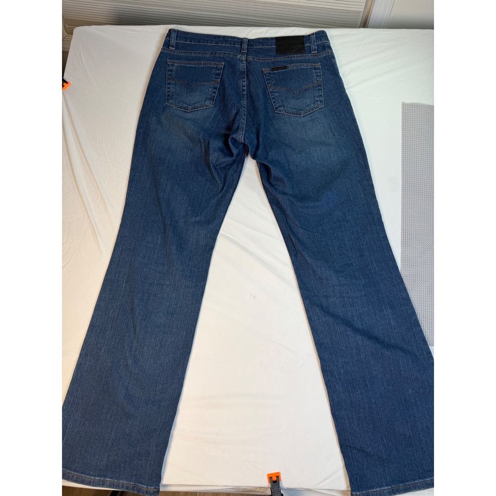 Harley-Davidson Womens Bootcut Jeans Blueโ Denim 99023N-08VW Size 12 Regular